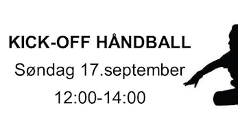 Kick-off søndag 17.september